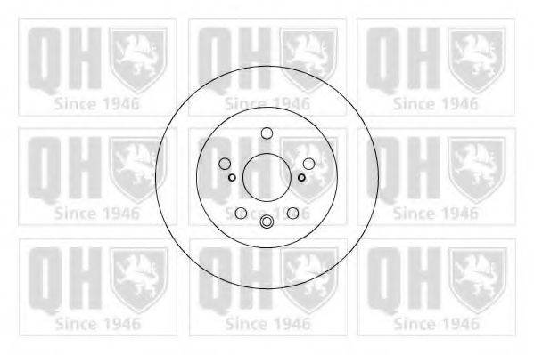 QUINTON HAZELL BDC4624 гальмівний диск
