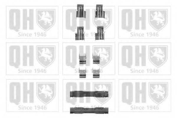 QUINTON HAZELL BFK792 Комплектуючі, колодки дискового гальма