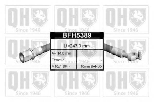 QUINTON HAZELL BFH5389 Гальмівний шланг