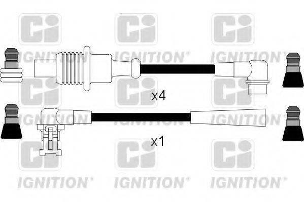 QUINTON HAZELL XC804 Комплект дротів запалювання