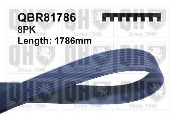 QUINTON HAZELL QBR81786 Полікліновий ремінь