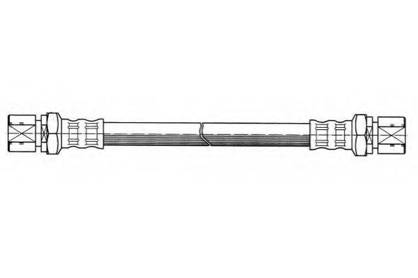 FERODO FHY2051 Гальмівний шланг