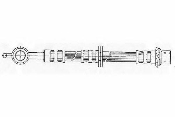 FERODO FHY2217 Гальмівний шланг