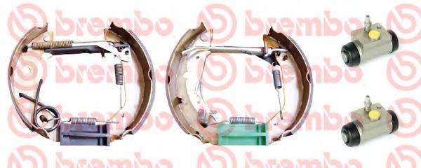 BREMBO K50003 Комплект гальмівних колодок