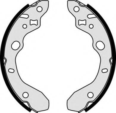 BREMBO S49518 Комплект гальмівних колодок