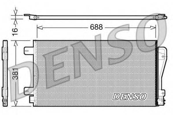 DENSO DCN23014 Конденсатор, кондиціонер
