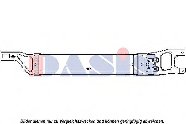 AKS DASIS 126003N масляний радіатор, моторне масло