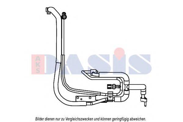 AKS DASIS 885850N Трубопровід високого тиску, кондиціонер