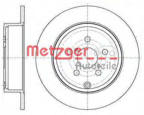 METZGER 670000 гальмівний диск