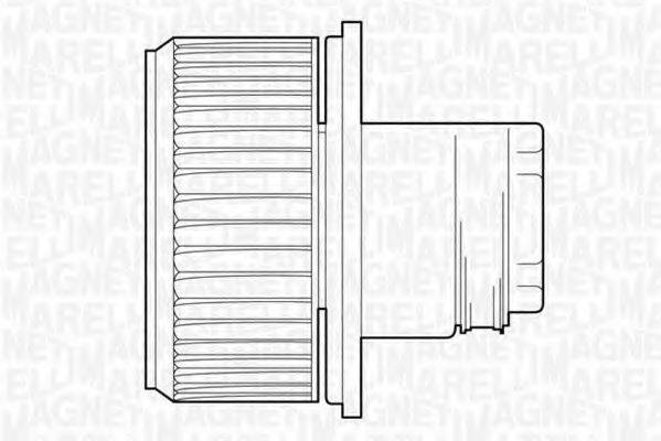 MAGNETI MARELLI 069412523010 Вентилятор салону